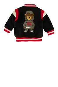Baby Boys 12-24M Graphic Letterman Jacket