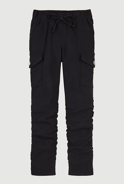 Little Girls Hyperstretch Stacked Cargo Pants,