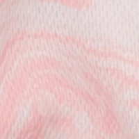 Little Girls Stitch Always Good Vibes Baseball Graphic Tee