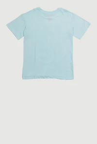 Girls Stitch True Luv Graphic Tee, Blue, Size 10-12