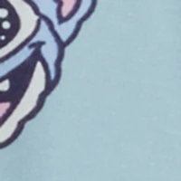 Little Girls Stitch Graphic Tee and Leggings Set