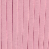 Little Girls Graphic Ribbed Knit Top and Pants Set