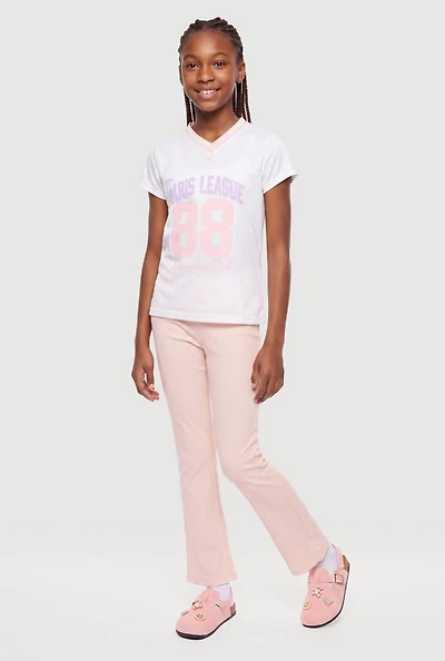 Girls Paris League 88 Graphic Jersey and Pants