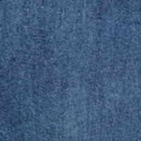 Little Girls Denim Shirt Dress with Tie Waist Belt