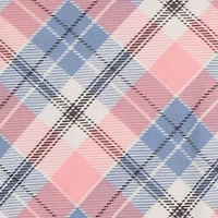 Girls Brooklyn New York Plaid Graphic Hoodie Dress Set