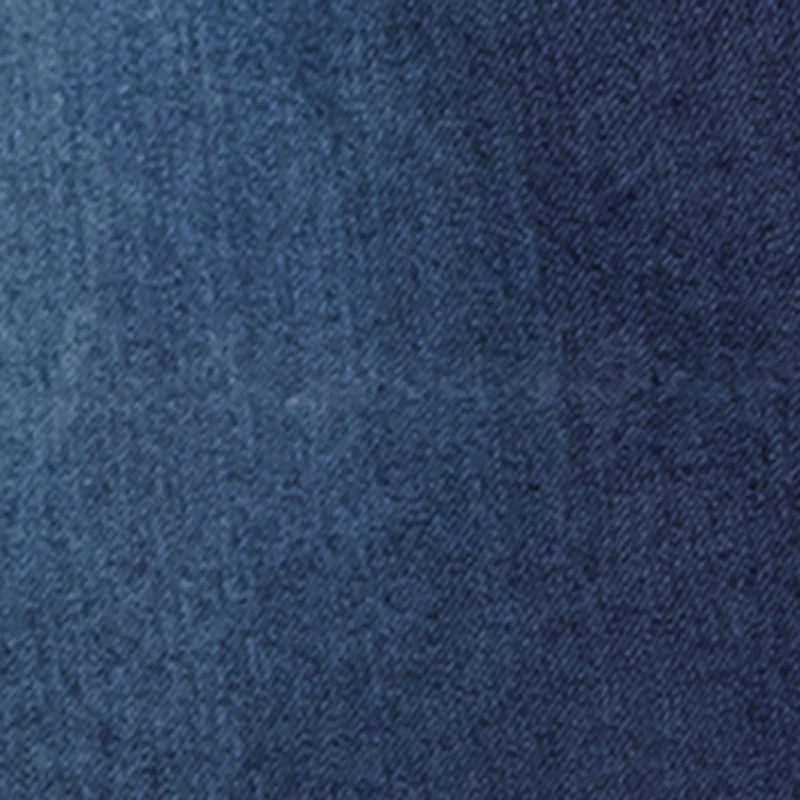 Girls Denim Varsity Stripe Shirt Dress with Tie Waist Belt