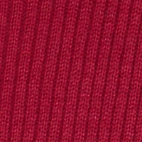 Girls Striped Ribbed Knit Pullover Sweater