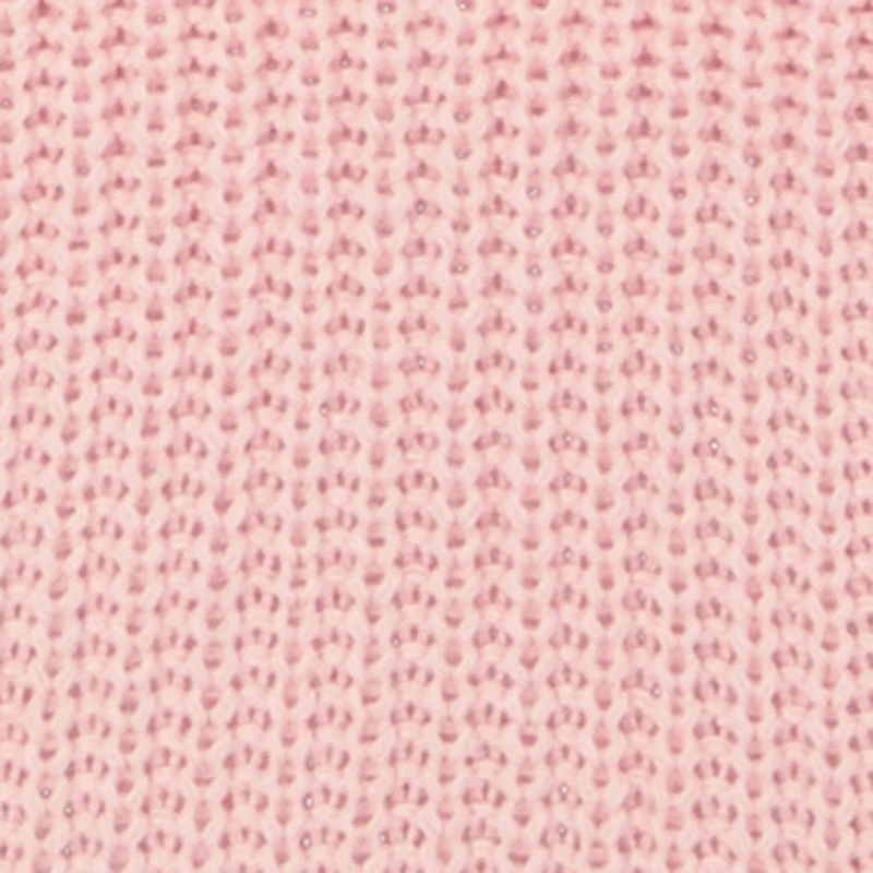 Girls Long Sleeve Contrast Trim Polo Sweater