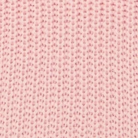 Girls Long Sleeve Contrast Trim Polo Sweater