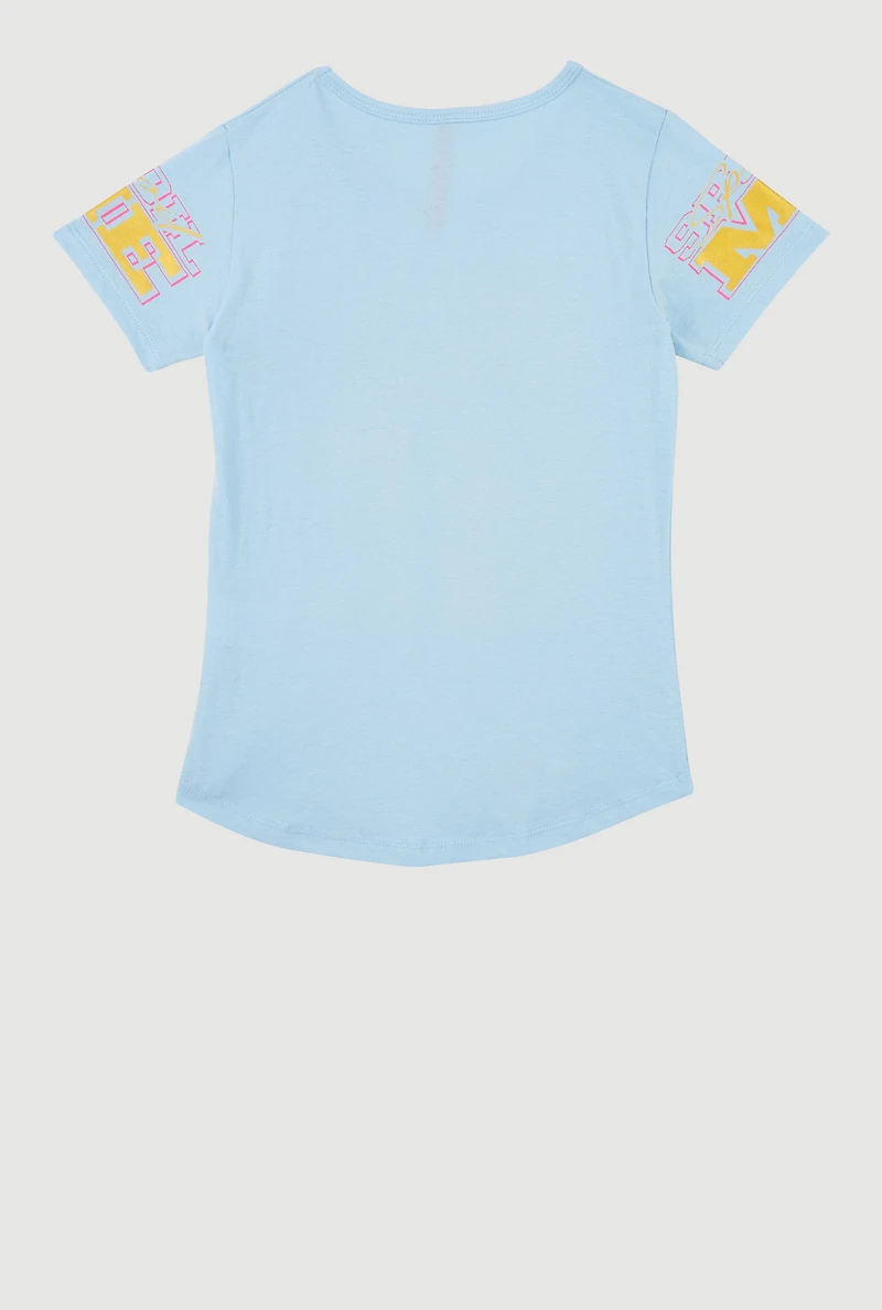 Girls Spoil Me Sequin Graphic Tee,