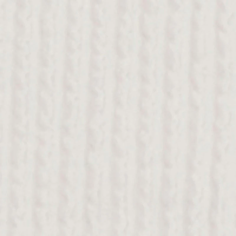 Girls Ribbed Knit Long Sleeve Top with Cherry Necklace