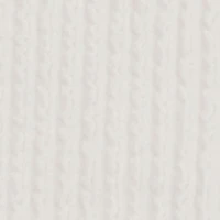 Girls Ribbed Knit Long Sleeve Top with Cherry Necklace