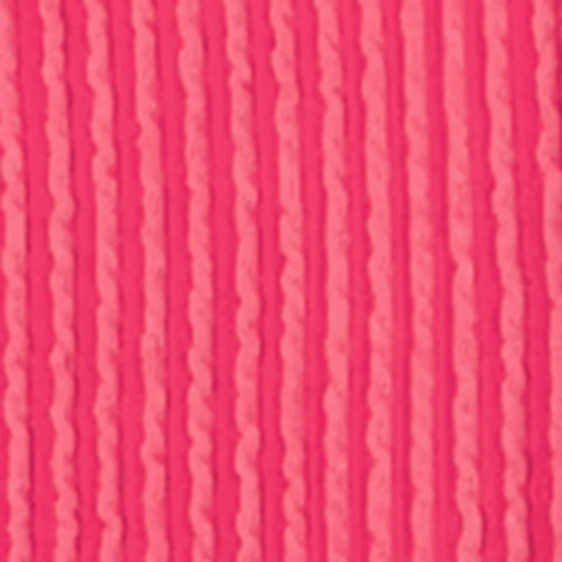 Girls Ribbed Knit Long Sleeve Top with Cherry Necklace