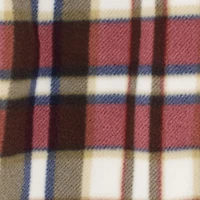 Girls Plaid Sherpa Lined Brushed Fleece Shacket