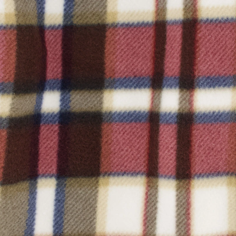 Girls Plaid Sherpa Lined Brushed Fleece Shacket