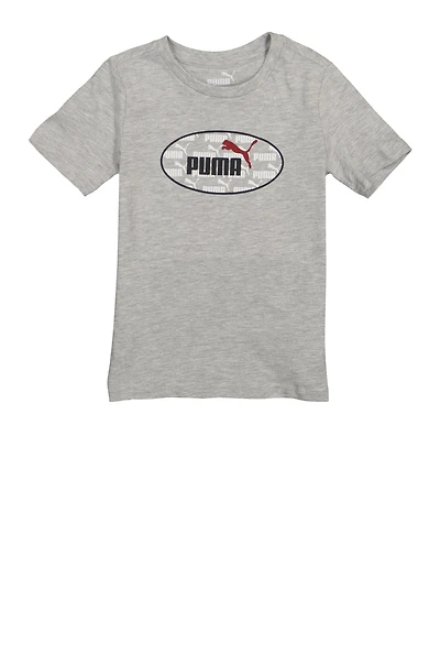 Little Boys Puma Oval Graphic Tee