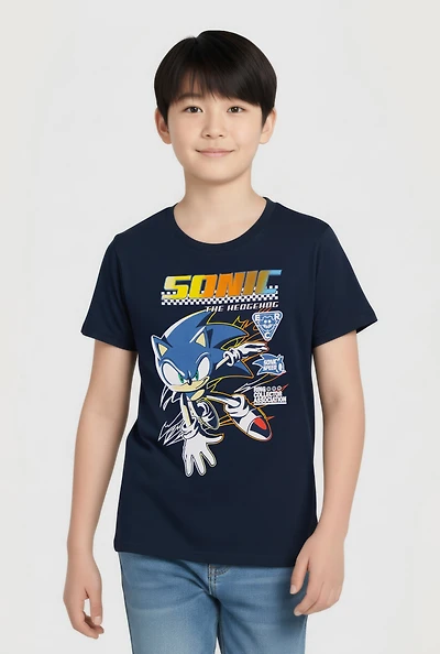 Boys Sonic The Hedgehog Speed Graphic Tee