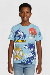 Boys Sonic the Hedgehog and Friends Graphic T-Shirt