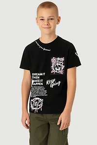 Boys Dream It Then Make Happen Graphic Tee