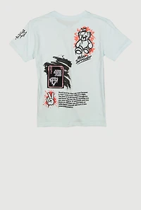 Boys Dream It Then Make It Happen Graphic Tee, Blue, Size 14-16