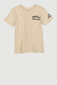 Boys Fight Hard Never Surrender Graphic Tee