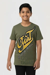 Boys Goat Graphic Short Sleeve Tee
