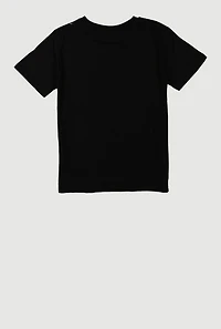 Boys Young Hearts Premium Label Graphic Tee, Black,