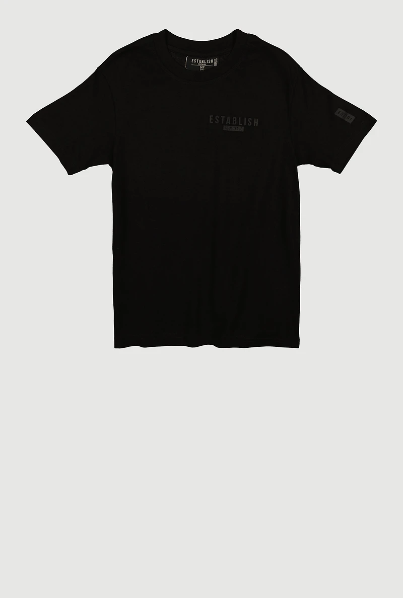 Boys Establish Crew Neck Tee