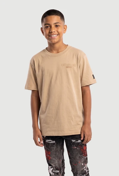 Boys Establish Crew Neck T-Shirt