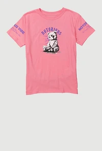 Boys Notorious Vibe Bear Graphic Tee