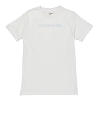 Boys Lavish Short Sleeve Graphic Tee, White, Size 14-16