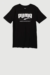 Boys International Sportswear Sneaker Graphic Print Tee, Black, Size XL