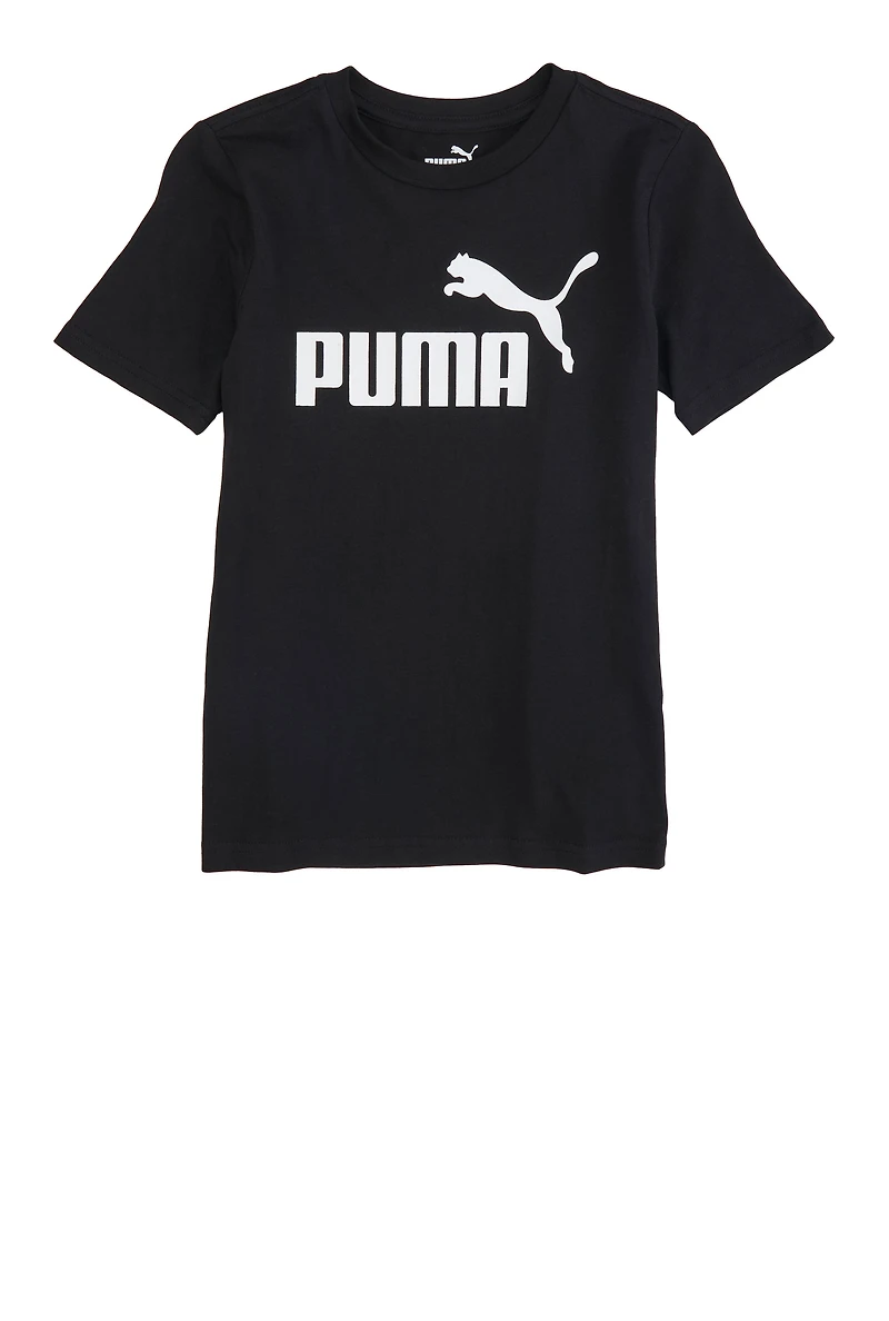 Boys Puma Short Sleeve T Shirt