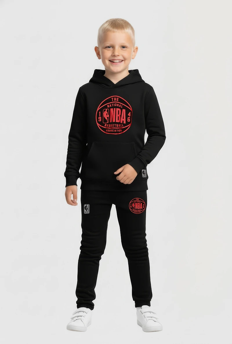 Little Boys NBA 1946 Graphic Hooded Sweatshirt and Sweatpants