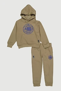 Little Boys NBA 1946 Graphic Hoodie and Sweatpants