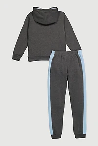 Boys Legend 23 Hoodie and Joggers, Grey, Size 12-14