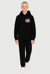 Boys Speed Way Graphic Hooded Sweatshirt and Joggers
