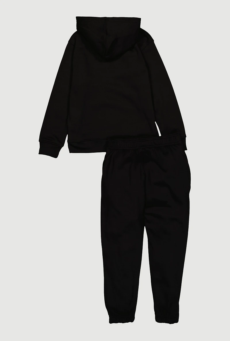 Boys NBA Basketball Graphic Hooded Sweatshirt and Sweatpants