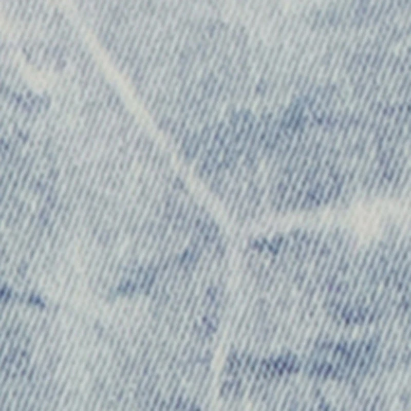 Little Boys Whiskered Acid Wash Straight Leg Moto Jeans