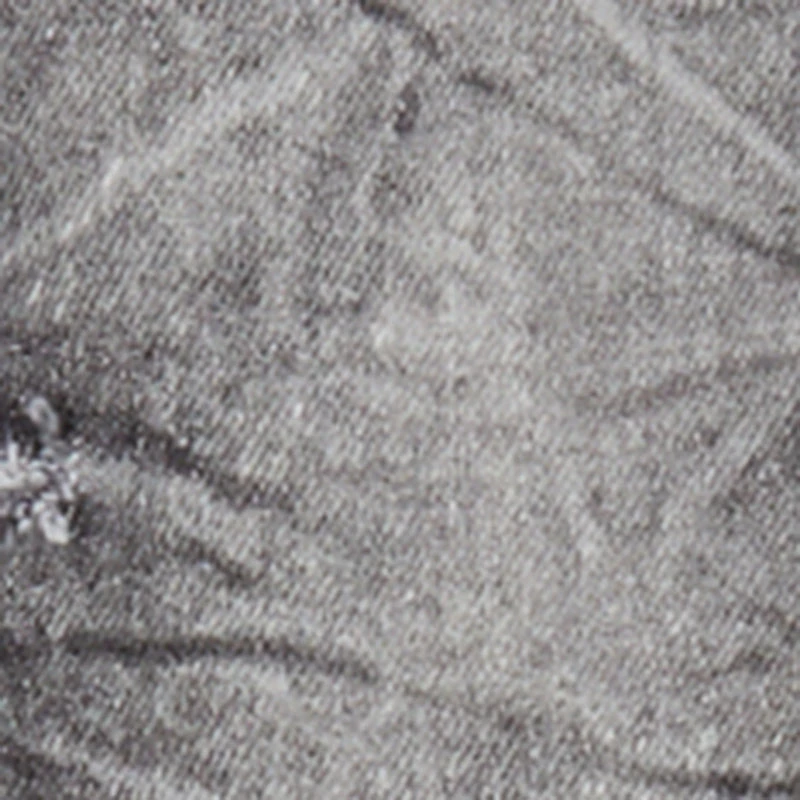 Boys Embroidered Drip Pattern Slim Bootcut Jeans