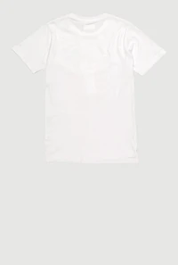 Boys Rhinestone Bear Graphic Short Sleeve Tee