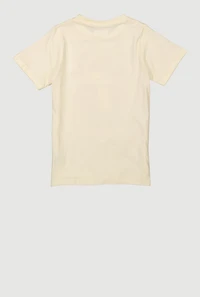 Boys Rhinestone Teddy Bear Graphic Tee