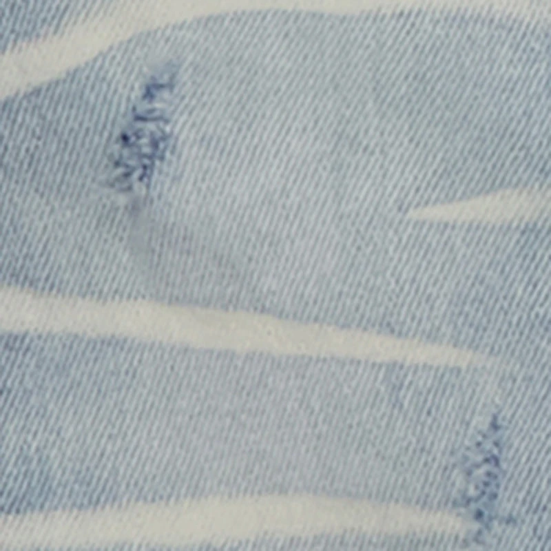 Boys Mineral Wash Rhinestone Patch and Repair Whiskered Jeans