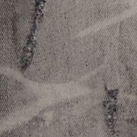 Boys Rhinestone Patch and Repair Whiskered Skinny Jeans