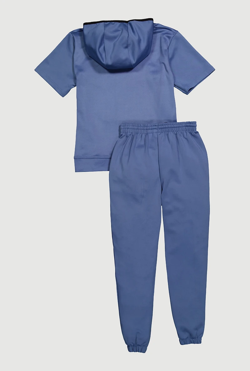 Boys FRESH Graphic Hooded Sweatshirt and Joggers