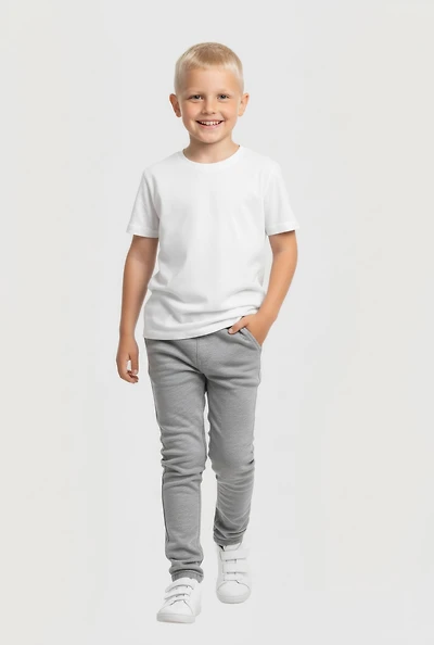 Little Boys Mid Rise Classic Fit Joggers