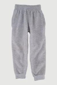 Little Boys Mid Rise Classic Fit Joggers
