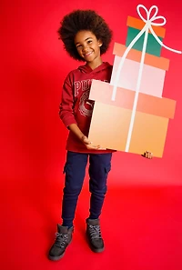 Boys Basic Cargo Joggers