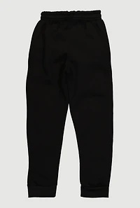 Boys Mid Rise Pull On Joggers