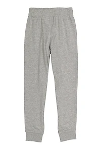 Boys Puma Marled Graphic Joggers, Grey,